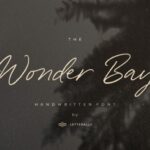 Wonder Bay Font Poster 1