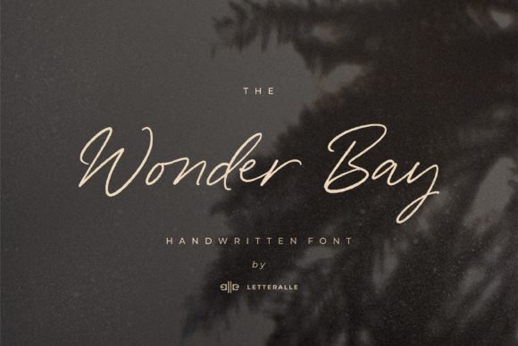 Wonder Bay Font Poster 1