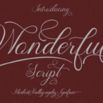 Wonderful Font Poster 1