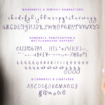 Wonderful & Perfect Font Poster 5