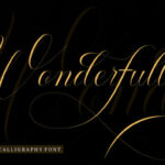 Wonderfull Font Poster 1