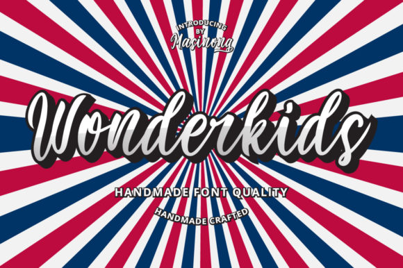 Wonderkids Font