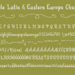 Wonderland Scratch Font Poster 7