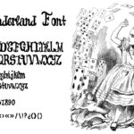 Wonderland Script Font Poster 2