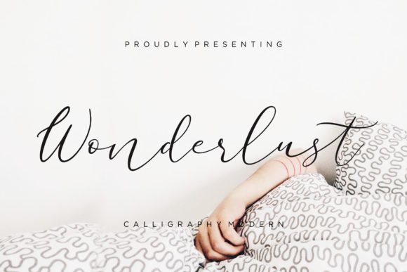 Wonderlust Font Poster 1