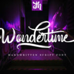 Wondertime Font Poster 1