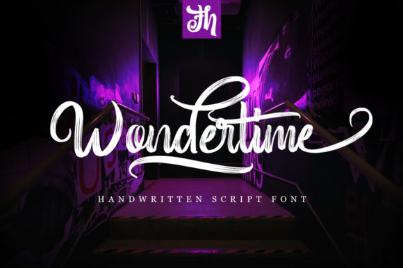 Wondertime Font Poster 1