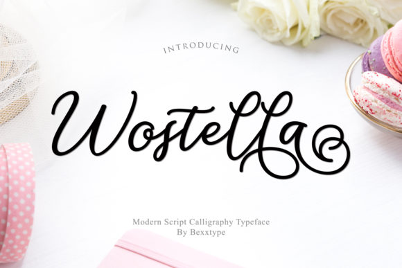 Wostella Script Font