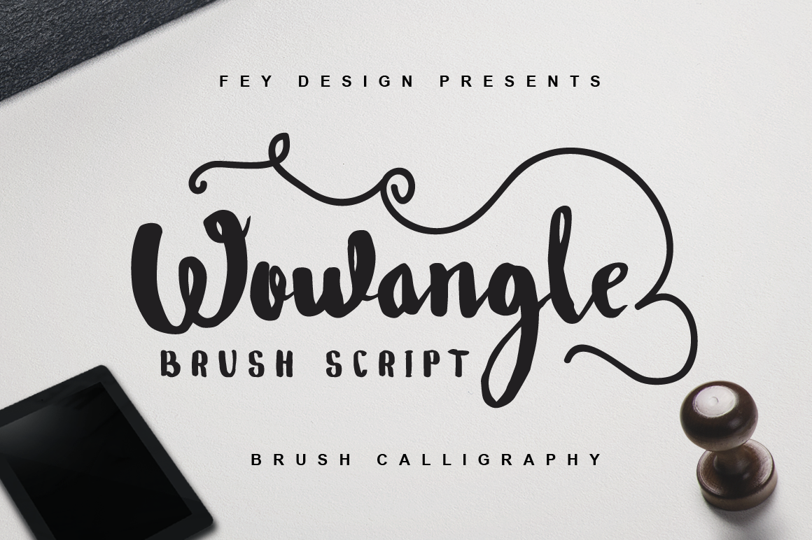 Wowangle Font