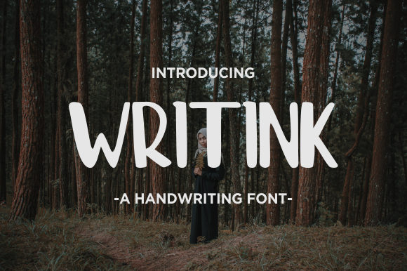 Writink Font Poster 1