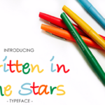 Written in the Stars Font Poster 1