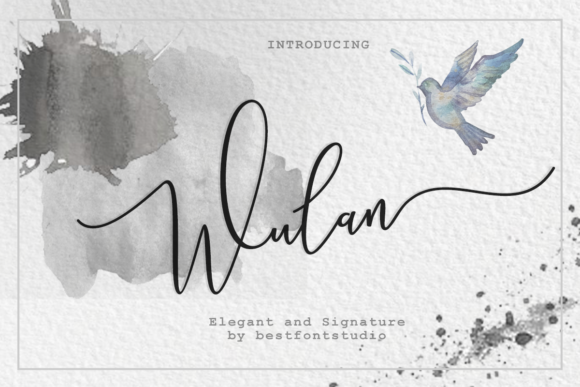 Wulan Script Font