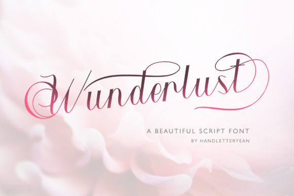 Wunderlust Font