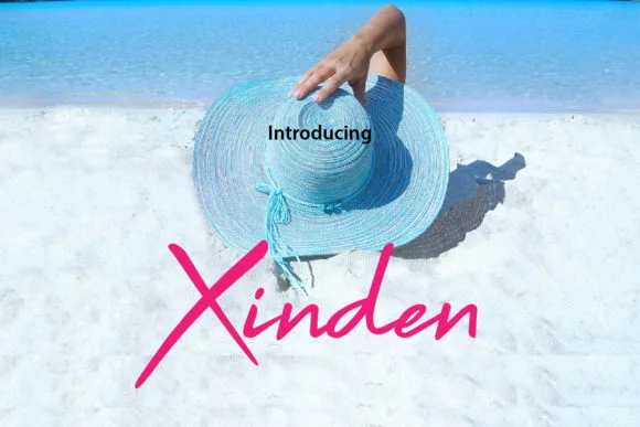 Xinden Font Xinden Font Poster 1