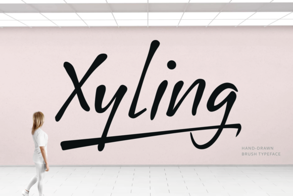 Xyling Font Poster 1