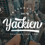 Yackien Font Poster 1