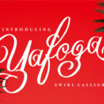 Yafoga Font Poster 1