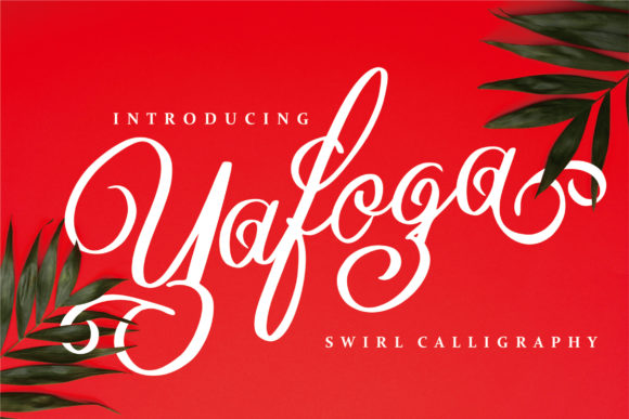 Yafoga Font Poster 1