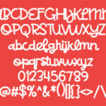 Yakety Script Font Poster 2
