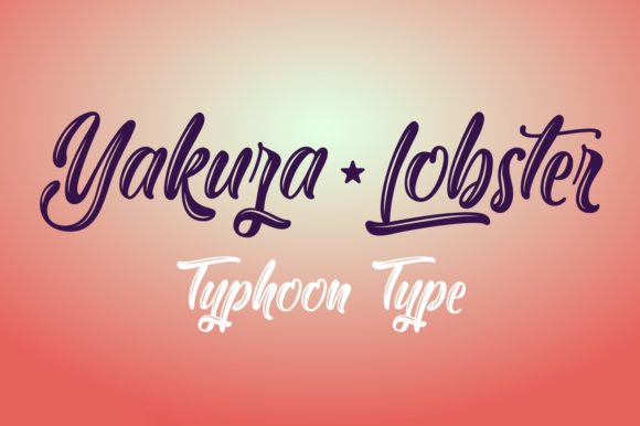 Yakuza Lobster Font