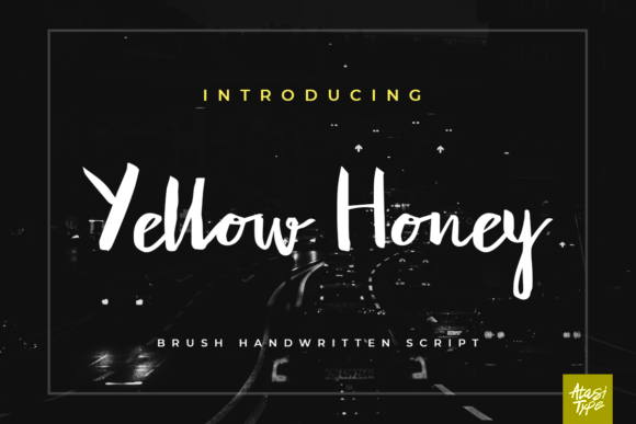 Yellow Honey Font