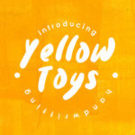 Yellow Toys Font Poster 1