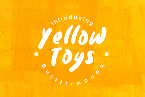 Yellow Toys Font