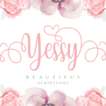 Yessy Font Poster 1