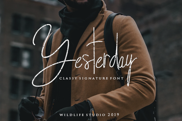 Yesterday Font