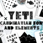 Yeti Font Poster 1