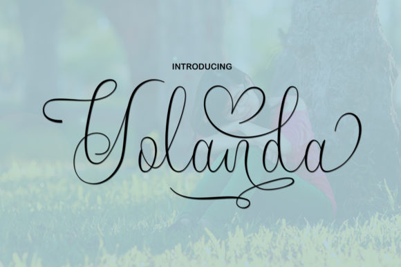 Yolanda Font Poster 1