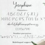 Yosephine Script Font Poster 5