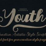 Youth Font Poster 1