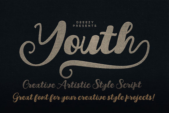 Youth Font Poster 1