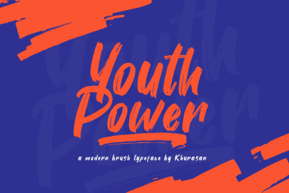 Youth Power Font Poster 1