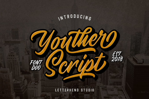 Youther Duo Font Poster 1