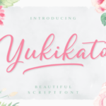 Yukikato Font Poster 1