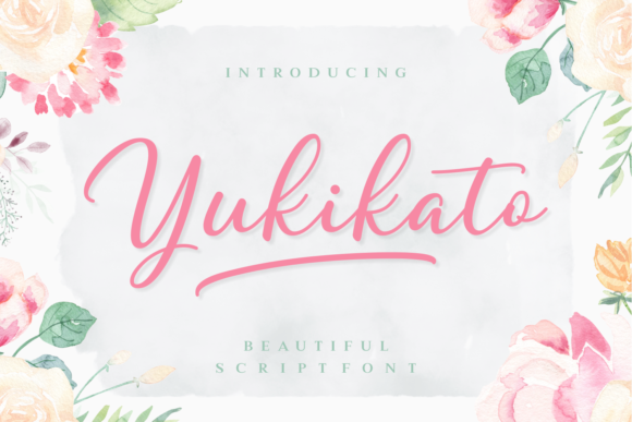 Yukikato Font Poster 1