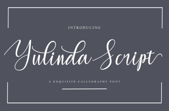 Yulinda Font Poster 1