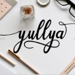 Yullya Script Font Poster 1