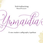 Yumaidia Font Poster 1