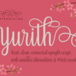 Yurith Font Poster 7