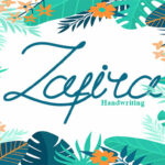 Zafira Font Poster 1