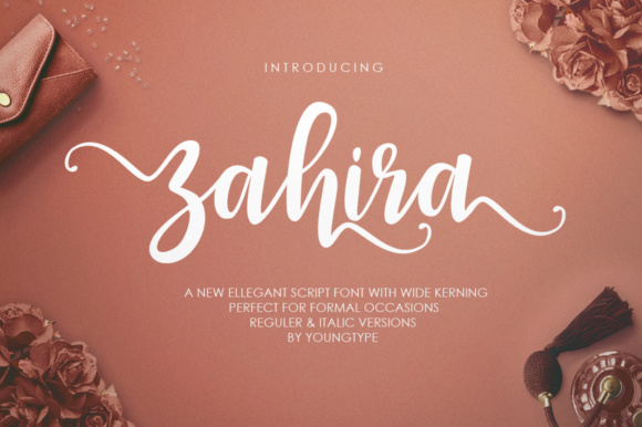 Zahira Font Poster 1