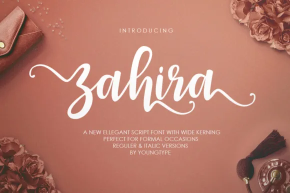 Zahira Font Poster 1