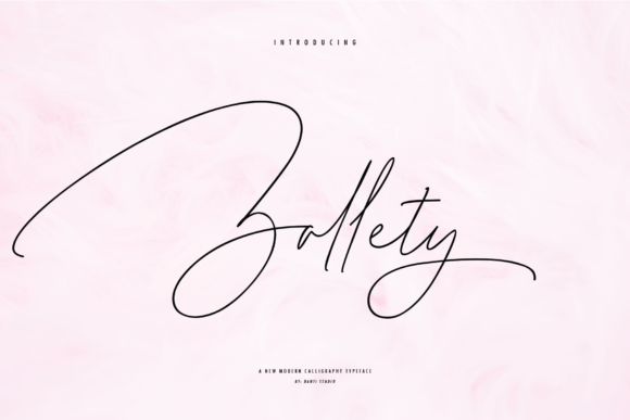 Zallety Signature Font Poster 1