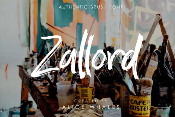 Zallord Font Poster 1
