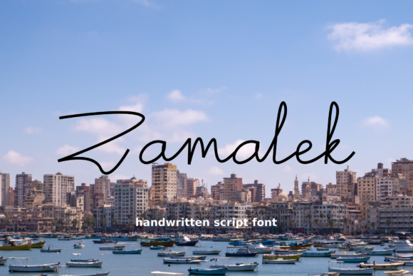 Zamalek Font