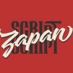 Zapan Script Font Poster 1