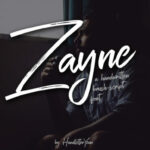 Zayne Font Poster 1